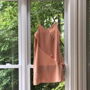 Mango Pink Slip dress